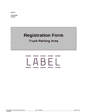 Truck Parking Area