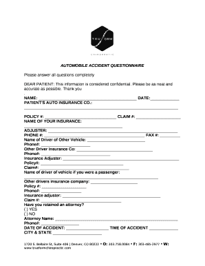 Please be as neat and accurate as possible