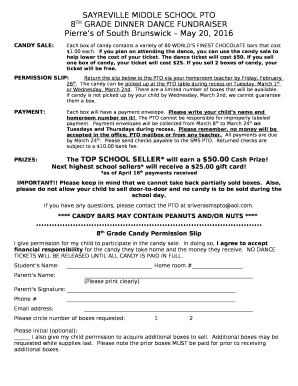 8TH GRADE DINNER DANCE FUNDRAISER