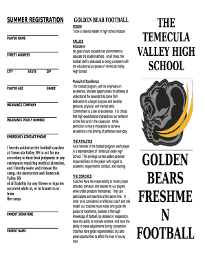 I hereby authorize the football coaches
