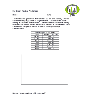 Bar Graph Practice Worksheet