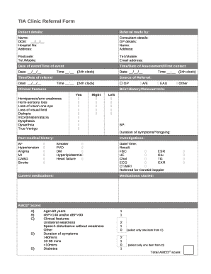 Referral made by: