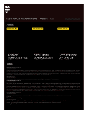 Fillable Online TEMPLATE FREE Fax Email Print - pdfFiller