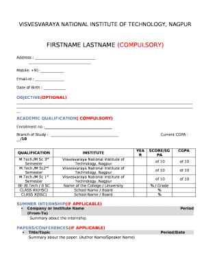 Form preview