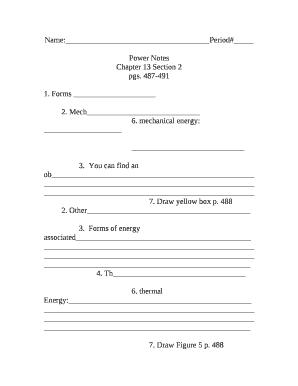Power Notes