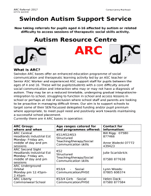 Swindon Autism Support Service