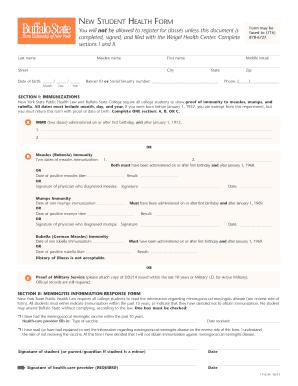 foran patois snemand Buffalo State Weigel - Fill Online, Printable, Fillable, Blank | pdfFiller