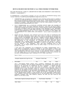 Bike to Work Week Waiver and Registration