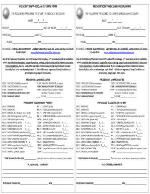 Physician Referral Form