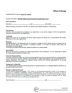 Office Policies Agreement