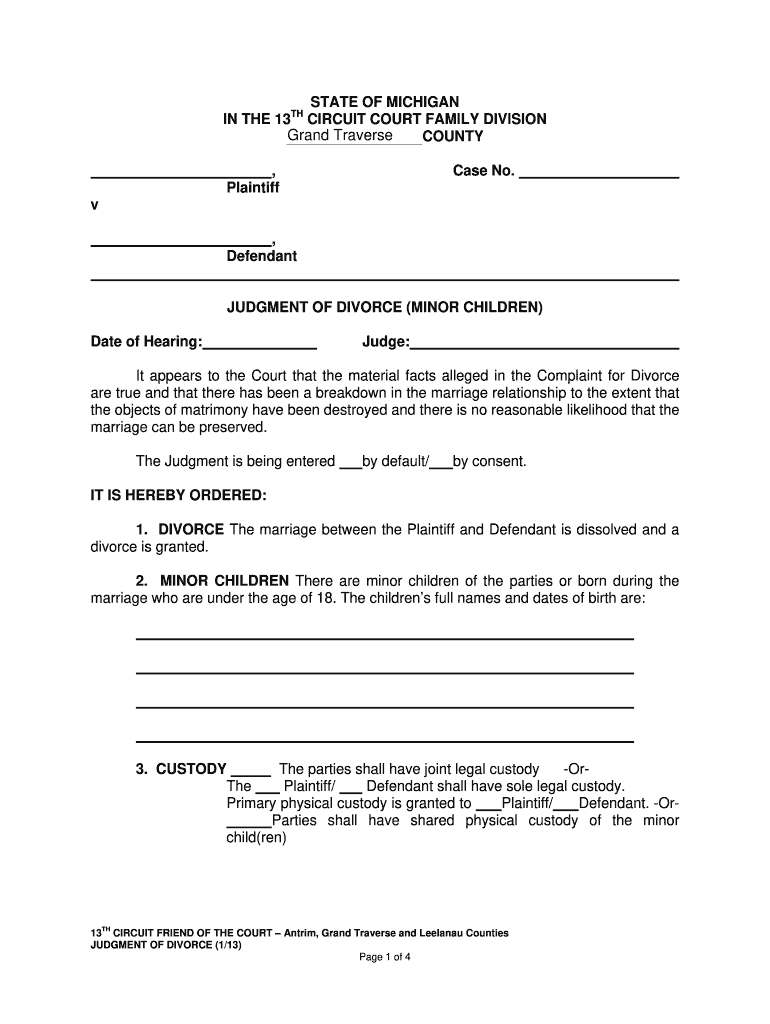 michigan divorce certificate With islamic divorce agreement template