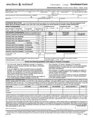 Employee Enrollment Form
