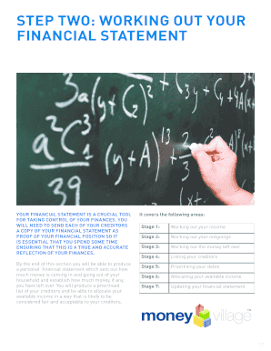 Personal Financial Statement