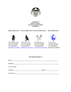 Hermosa middle school farmington nm form