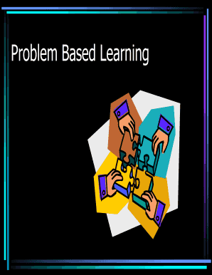 Fillable Online Problem Based Learning Fax Email Print - pdfFiller