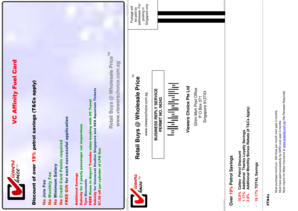 Caltex VC Affinity Fuel Card Application