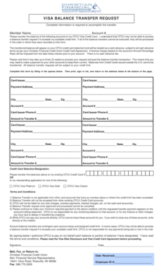 Balance Transfer Request Balance Transfer Request - ig libertyonline