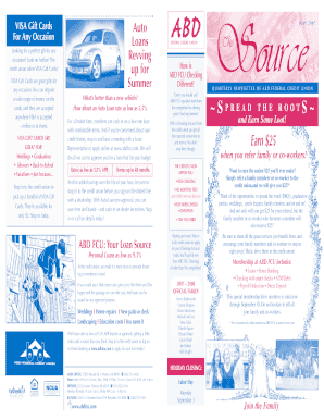 VISA Gift Card Application