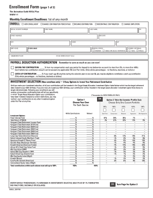 The Animation Guild 401(k) Plan Enrollment Form