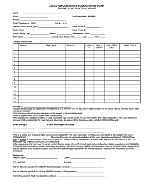 Eligibility Form - HC Today Home