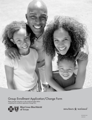 Group Enrollment Application/Change Form