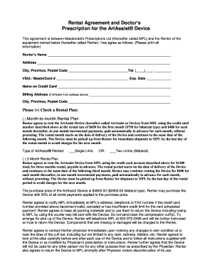 ArtAssist Rental Agreement and Doctor Pres 1.pdf - Macdonald's