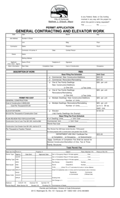 City of Syracuse Permit Application