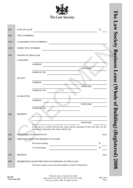 UK Commercial Lease Agreement