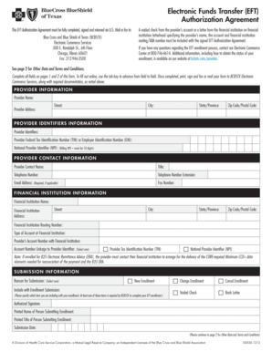EFT Authorization Agreement