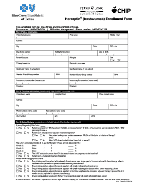 Herceptin Enrollment Form