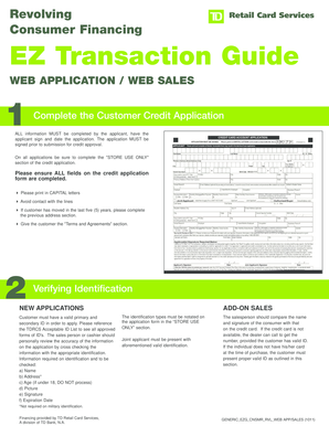 Consumer Credit Application