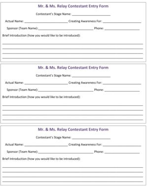 Form preview