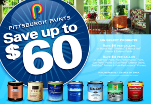 Pittsburgh Paints Mail-In Rebate Form