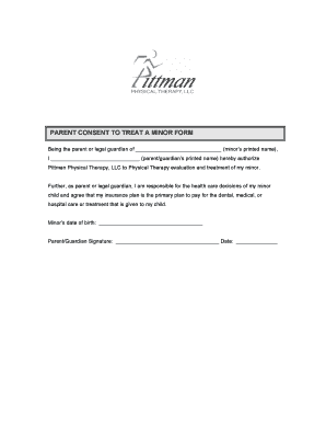 Assent form sample - parental consent for therapy form