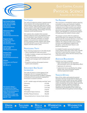 Program Faculty - eastcentral