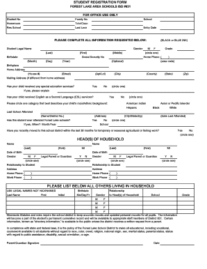 Student Registration Form
