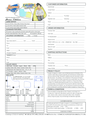 2010 Evaluation Form