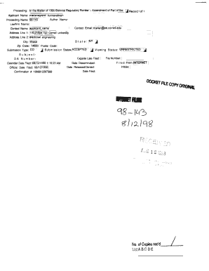 HAM Radio License Application