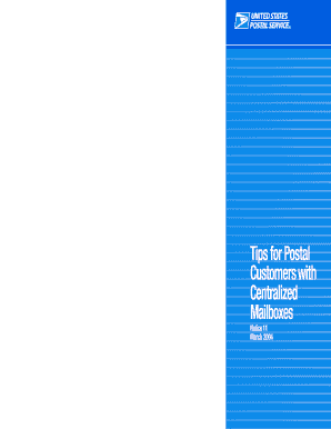 USPS Mailbox Name Tag Notice