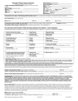 Autorización para Divulgar Información de Salud