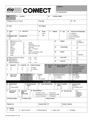 WIA Short Application Form