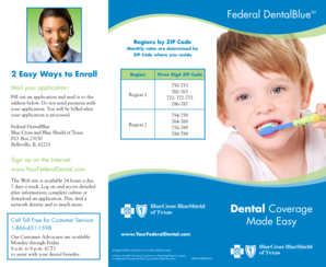 Federal DentalBlue Enrollment Form