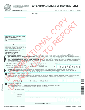 Form MA-10000(L) - Business Help Site - Census Bureau