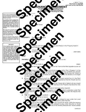 UK Assured Shorthold Tenancy Agreement
