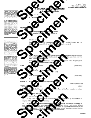 Residential Tenancy Agreement