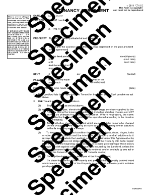 UK Garage Tenancy Agreement