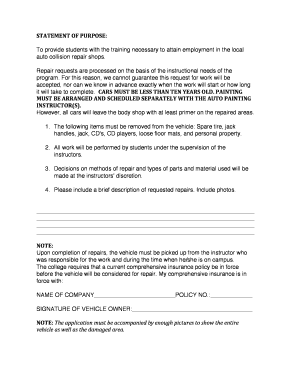 Pep boys receipt - Application for Repair-Paint 101209.doc. Broward County Auto Body and Paint Shop License Application - pcc