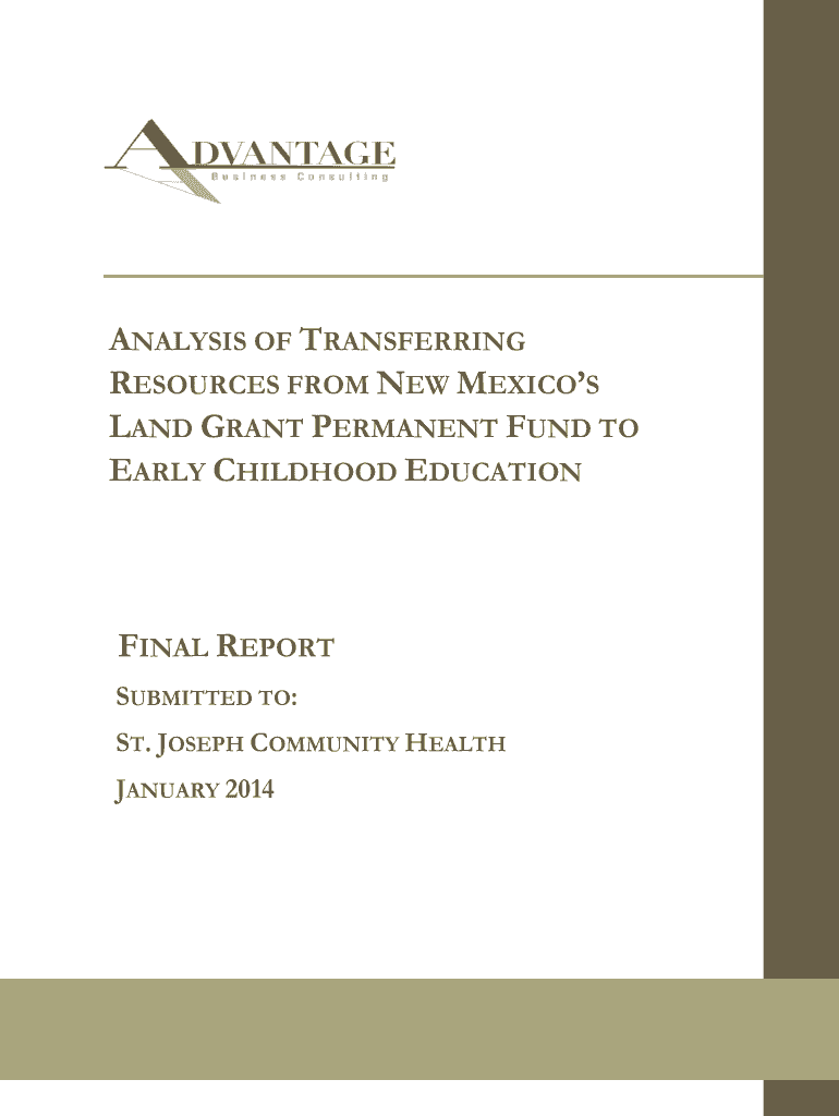 Fillable Online investinkidsnow Impact of Transferring Resources from