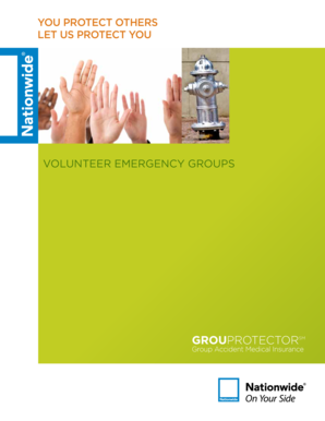 Nationwide GrouProtector Accident Medical Insurance Application