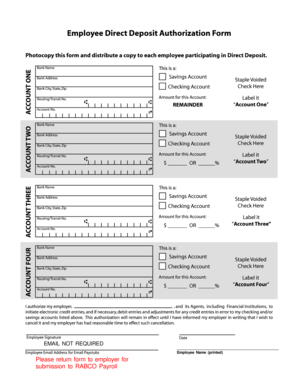 City National Bank Employee Information Form